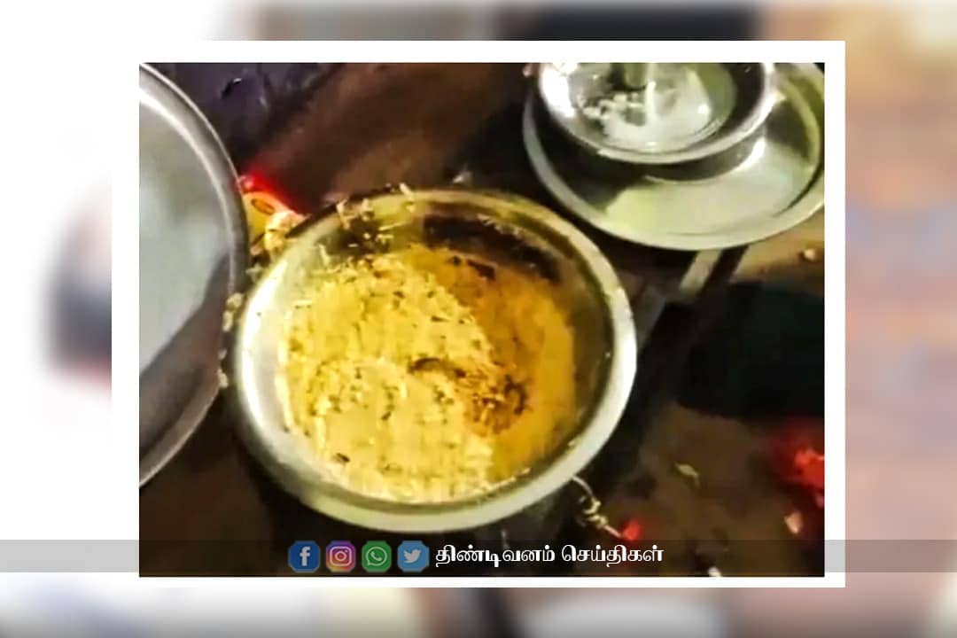 பள்ளியில் சமைத்து சாப்பிட்ட பலே திருடர்கள் thieves-cooked-and-ate-at-school-near-marakanam