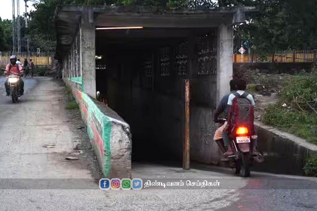 common people suffer from spring water coming out of tunnels
